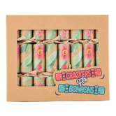 Crackers for Bonbons 8 Piece Flowering Gum Christmas Cracker Set