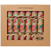 Crackers for Bonbons 8 Piece Flowering Gum Christmas Cracker Set