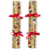 Crackers for Bonbons Gold Toy Soldier Luxury Christmas Crackers