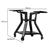 Kamado Joe Joe Junior Grill Cart with Shelves