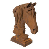 Alfresco Style 44cm Horse Bust Garden Statue