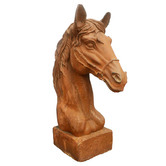 Alfresco Style 43cm Horse Bust Garden Statue