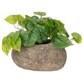 Alfresco Style Large Stone Bowl Planter