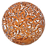 Alfresco Style Paula Corten Ball Ornament