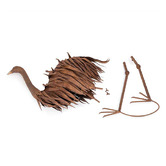 Alfresco Style 3 Piece Cleo Emu Garden Statue Set