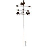 Alfresco Style Chooks Steel Weather Vane