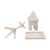 Alfresco Style Corbin Recycled Pine Wood Birdhouse