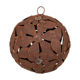 Alfresco Style Zephyr Flower Steel Hanging Garden Ornament