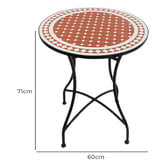 Alfresco Style Maeve Mosaic Outdoor Bistro Table