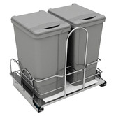 Rev-A-Shelf 30L Duo Pull-Out Kitchen Waste Bin