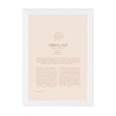 Tiny Tots Prints Blush Zodiac Aries Child Printed Wall Art