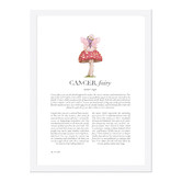 Tiny Tots Prints Pink Zodiac Cancer Child Printed Wall Art