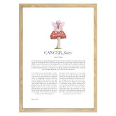 Tiny Tots Prints Pink Zodiac Cancer Child Printed Wall Art