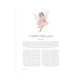 Tiny Tots Prints Pink Zodiac Capricorn Child Printed Wall Art