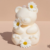 Tiny Tots Prints Teddy Bear Soy Wax Candle
