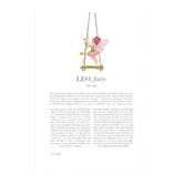 Tiny Tots Prints Pink Zodiac Leo Child Printed Wall Art