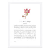 Tiny Tots Prints Pink Zodiac Taurus Child Printed Wall Art