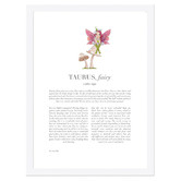 Tiny Tots Prints Lilac Zodiac Taurus Child Printed Wall Art