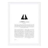 Tiny Tots Prints Gemini Woman II Printed Wall Art