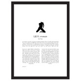 Tiny Tots Prints Leo Woman II Printed Wall Art