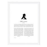 Tiny Tots Prints Leo Woman II Printed Wall Art