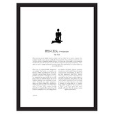 Tiny Tots Prints Pisces Woman II Printed Wall Art
