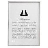 Tiny Tots Prints Gemini Woman II Printed Wall Art