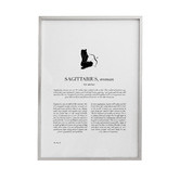 Tiny Tots Prints Sagittarius Woman II Printed Wall Art