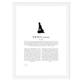 Tiny Tots Prints Taurus Woman II Printed Wall Art