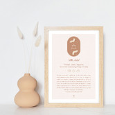 Tiny Tots Prints Zodiac Air Child Framed Wall Art