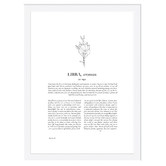 Tiny Tots Prints Zodiac Woman I Libra Printed Wall Art