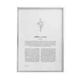 Tiny Tots Prints Zodiac Woman I Libra Printed Wall Art