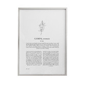 Tiny Tots Prints Zodiac Woman I Gemini Printed Wall Art