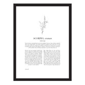 Tiny Tots Prints Zodiac Woman I Scorpio Printed Wall Art