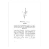 Tiny Tots Prints Zodiac Woman I Pisces Printed Wall Art