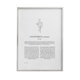 Tiny Tots Prints Zodiac Woman I Sagittarius Printed Wall Art