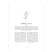 Tiny Tots Prints Zodiac Woman I Gemini Printed Wall Art