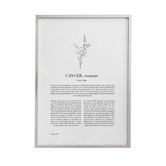Tiny Tots Prints Zodiac Woman I Cancer Printed Wall Art
