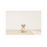 Tiny Tots Prints Baby Lion Printed Wall Art