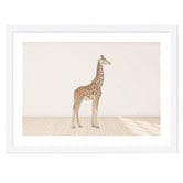 Tiny Tots Prints Baby Giraffe Printed Wall Art