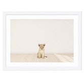 Tiny Tots Prints Baby Lion Printed Wall Art