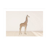 Tiny Tots Prints Baby Giraffe Printed Wall Art