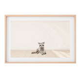 Tiny Tots Prints Baby Raccoon Printed Wall Art