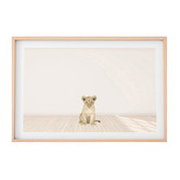 Tiny Tots Prints Baby Lion Printed Wall Art