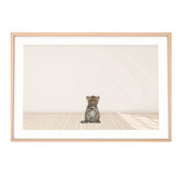 Tiny Tots Prints Baby Leopard Cub Printed Wall Art
