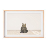 Tiny Tots Prints Grizzly Bear Printed Wall Art