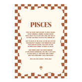 Tiny Tots Prints Zodiac Pisces Child Paper Print Wall Art