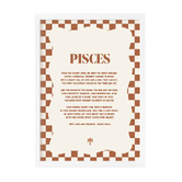 Tiny Tots Prints Zodiac Pisces Child Paper Print Wall Art