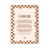 Tiny Tots Prints Zodiac Cancer Child Paper Print Wall Art
