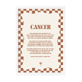 Tiny Tots Prints Zodiac Cancer Child Paper Print Wall Art